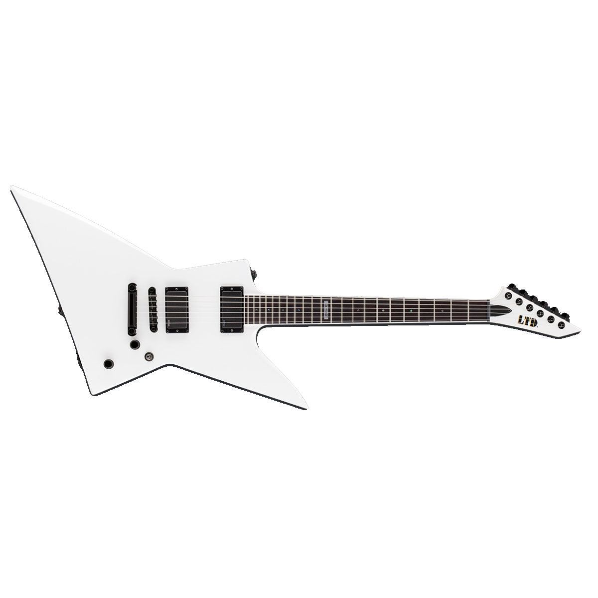 ESP LTD EX-401 Explorer Electric Guitar Snow White w/ EMGs