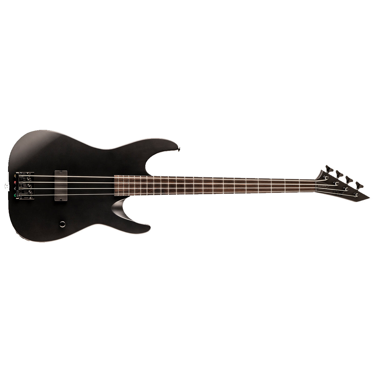 ESP LTD M-4 BLACK METAL Bass Guitar Black Satin w/ EMG- LM-4BKMBLKS