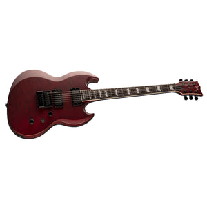 ESP LTD VIPER-1000 ET Electric Guitar See Thru Black Cherry Satin w/ Evertune Bridge - LVP-1000ETSTBC