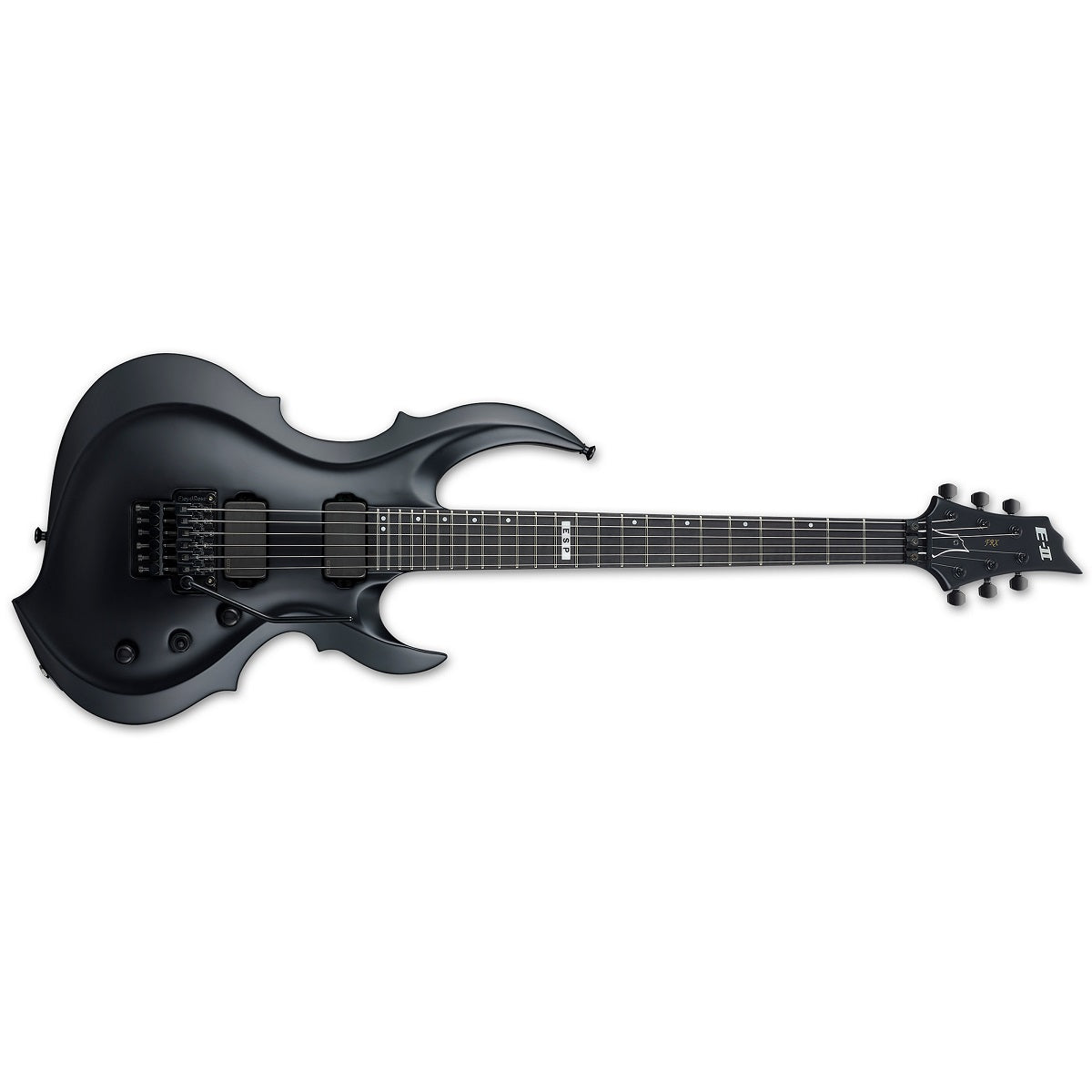 ESP E-II FRX Electric Guitar Black Satin w/ EMGs - Buy Online - Belfield  Music