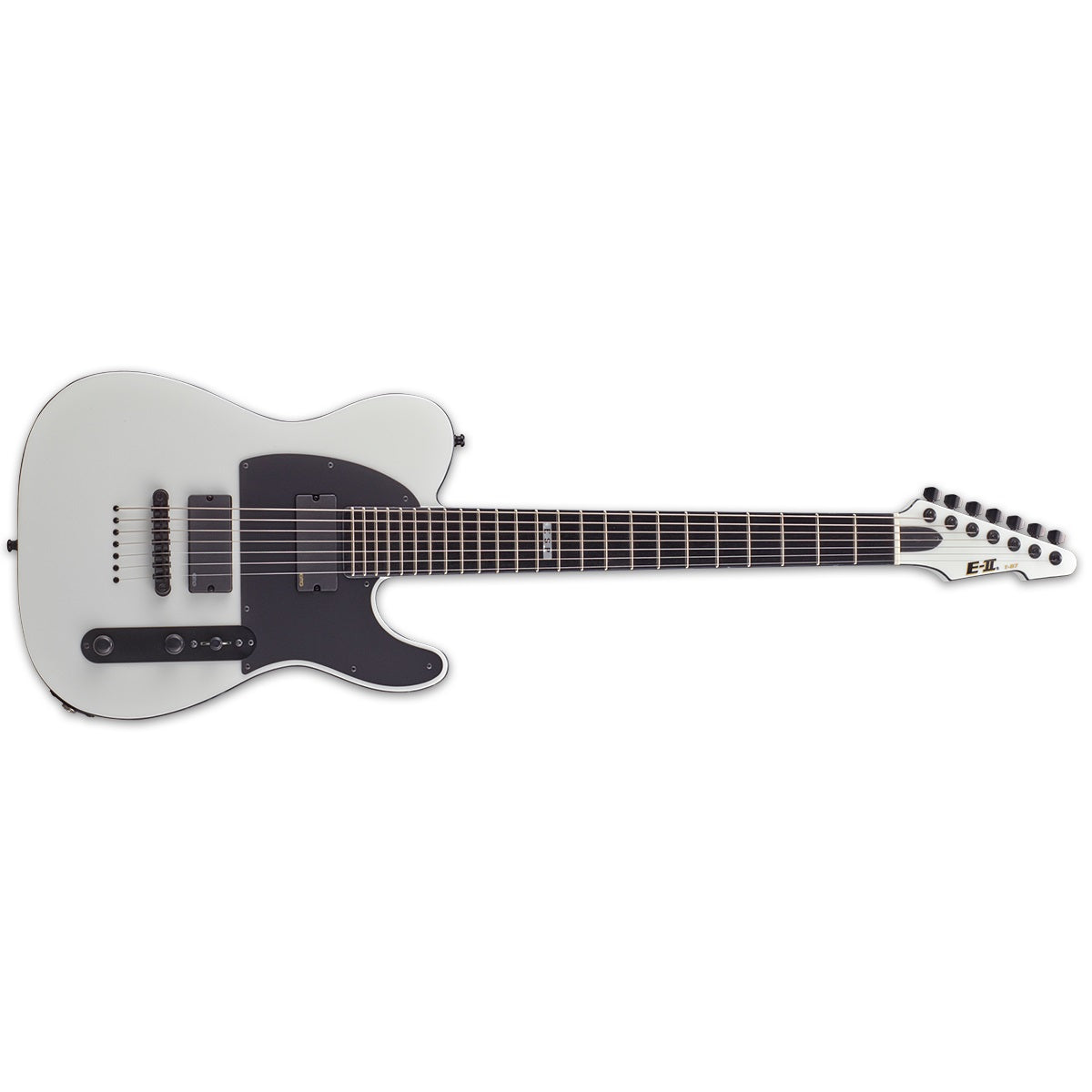 ESP E-II T-B7 BARITONE Electric Guitar 7-String Snow White w/ EMGs