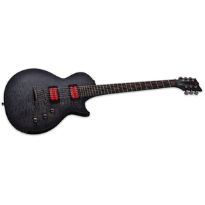 ESP LTD BB-600 Baritone Ben Burnley Signature Electric Guitar See Thru Black Sunburst Satin