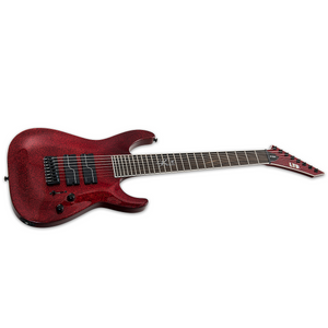 ESP LTD SC-608B Baritone Stef Carpenter Signature 8-String Electric Guitar Red Sparkle - LSC-608BRSP