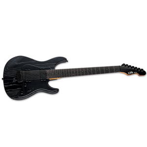 ESP LTD SN-1007HT Snapper Electric Guitar 7-String Black Blast w/ Fishmans - LSN-1007BHTBLST