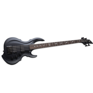 ESP LTD TA-604 FRX Tom Araya Signature Bass Guitar Black Satin - LTA-604FRX