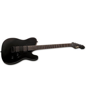 ESP LTD TE-401 Electric Guitar Black Satin w/ EMGs & Black Hardware LTE-401BLKS