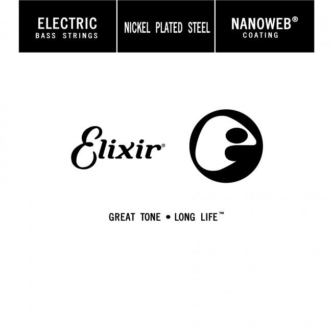 Elixir 15370 Bass Guitar Nanoweb 0.070 Single String