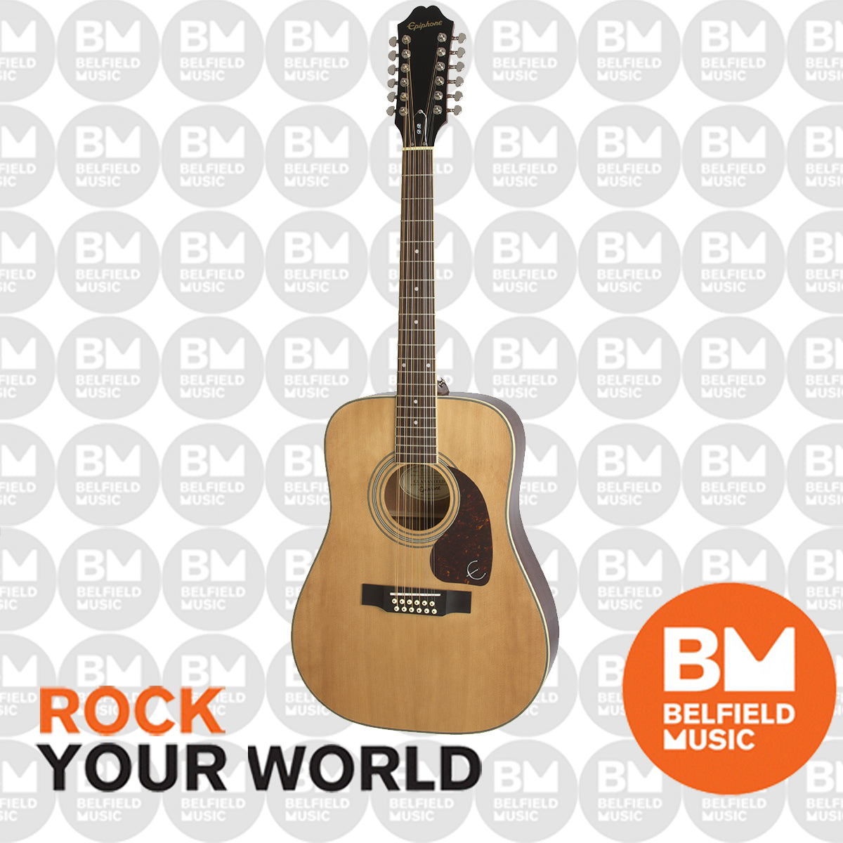 Epiphone Songmaker DR-212 12-String Guitar - Natural