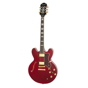 Epiphone Sheraton II Pro Electric Guitar Thin-Line Semi-Hollow Wine Red - ETSPWRGH1