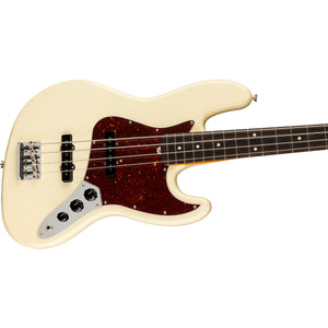 Fender American Professional II Jazz Bass Guitar Rosewood Fingerboard Olympic White - 0193970705