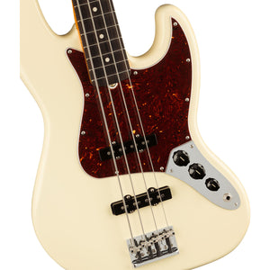 Fender American Professional II Jazz Bass Guitar Rosewood Fingerboard Olympic White - 0193970705