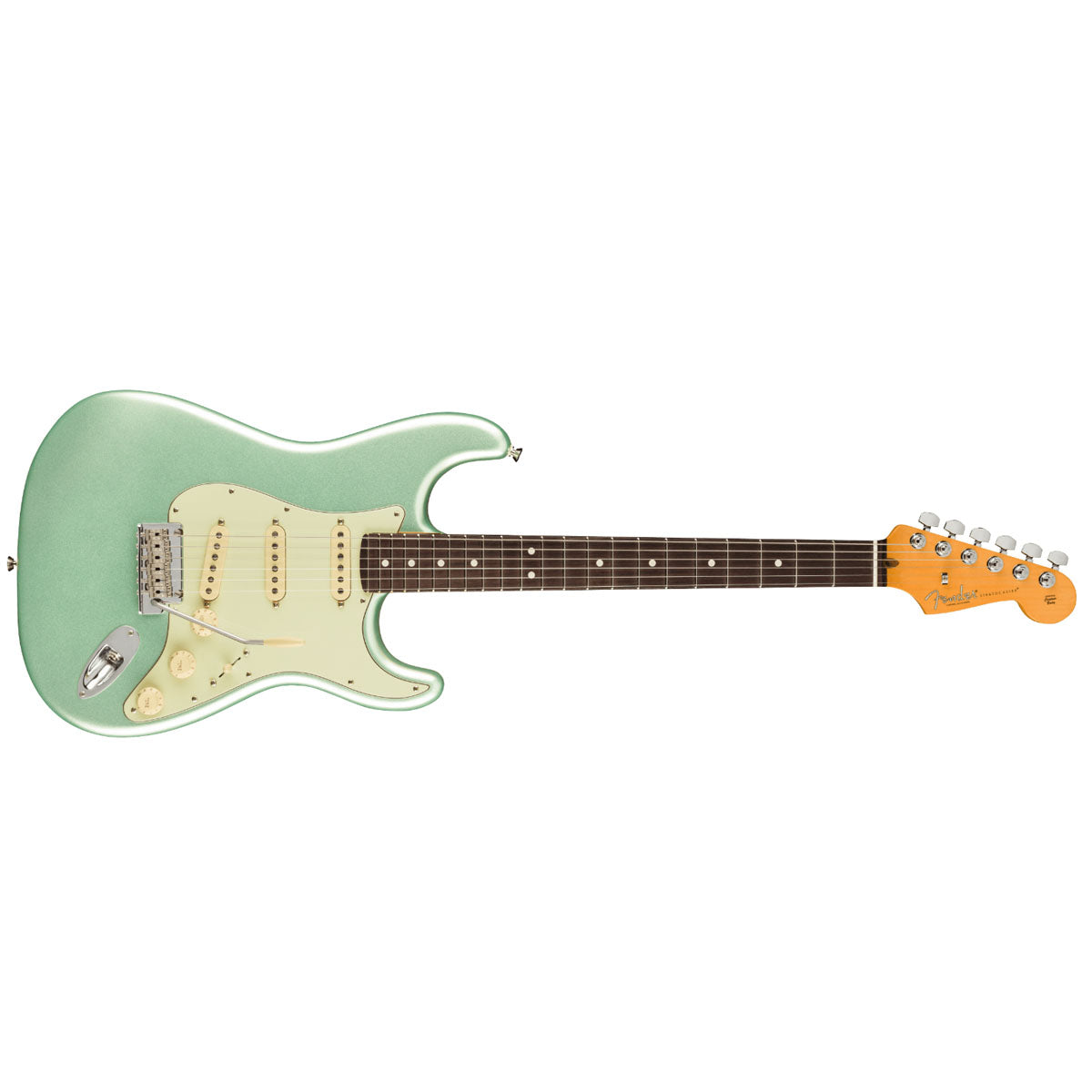 Fender American Professional II Stratocaster Electric Guitar Rosewood Fingerboard Mystic Surf Green - 0113900718