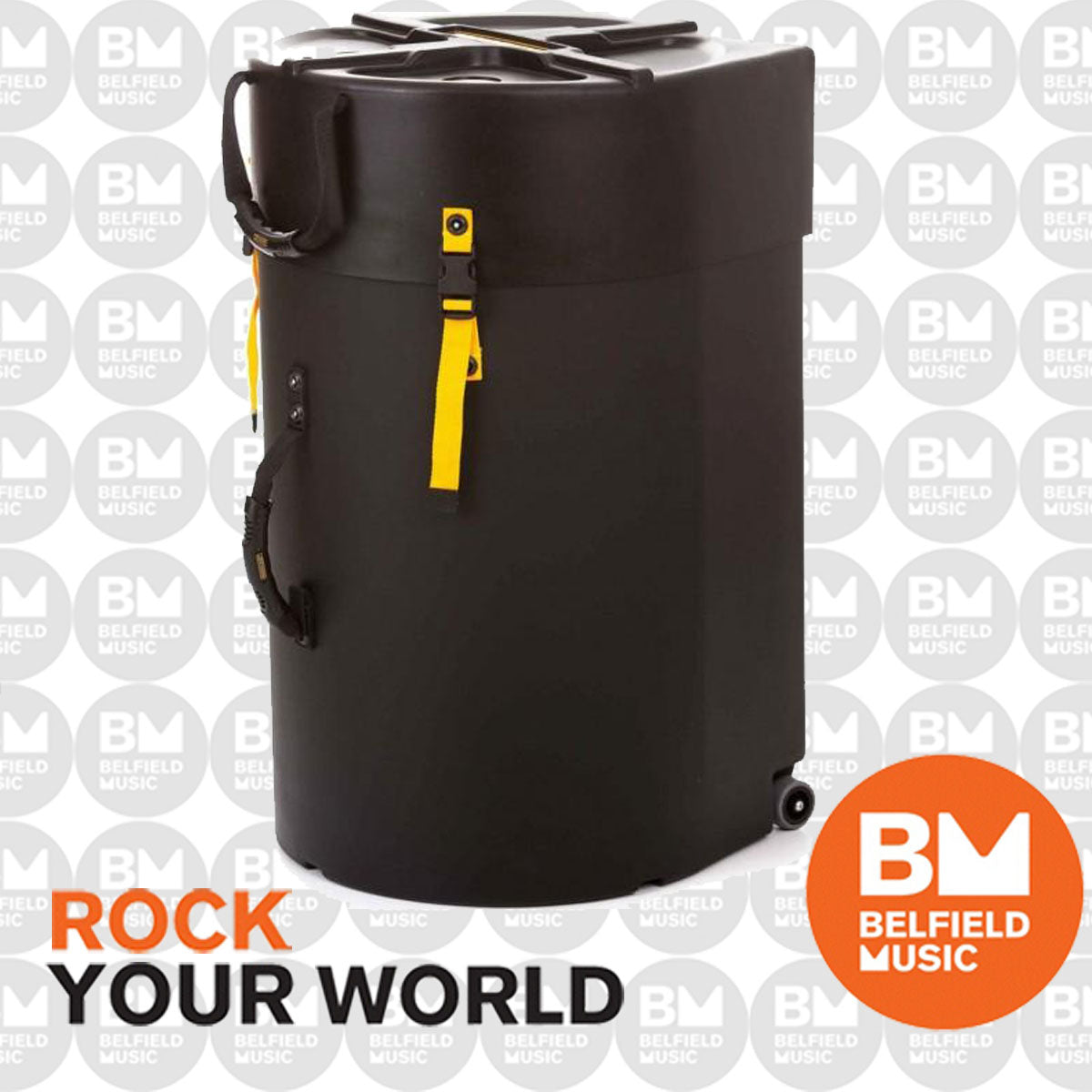 Hardcase HNCONGA Conga Drum Case Black - Buy Online - Belfield Music