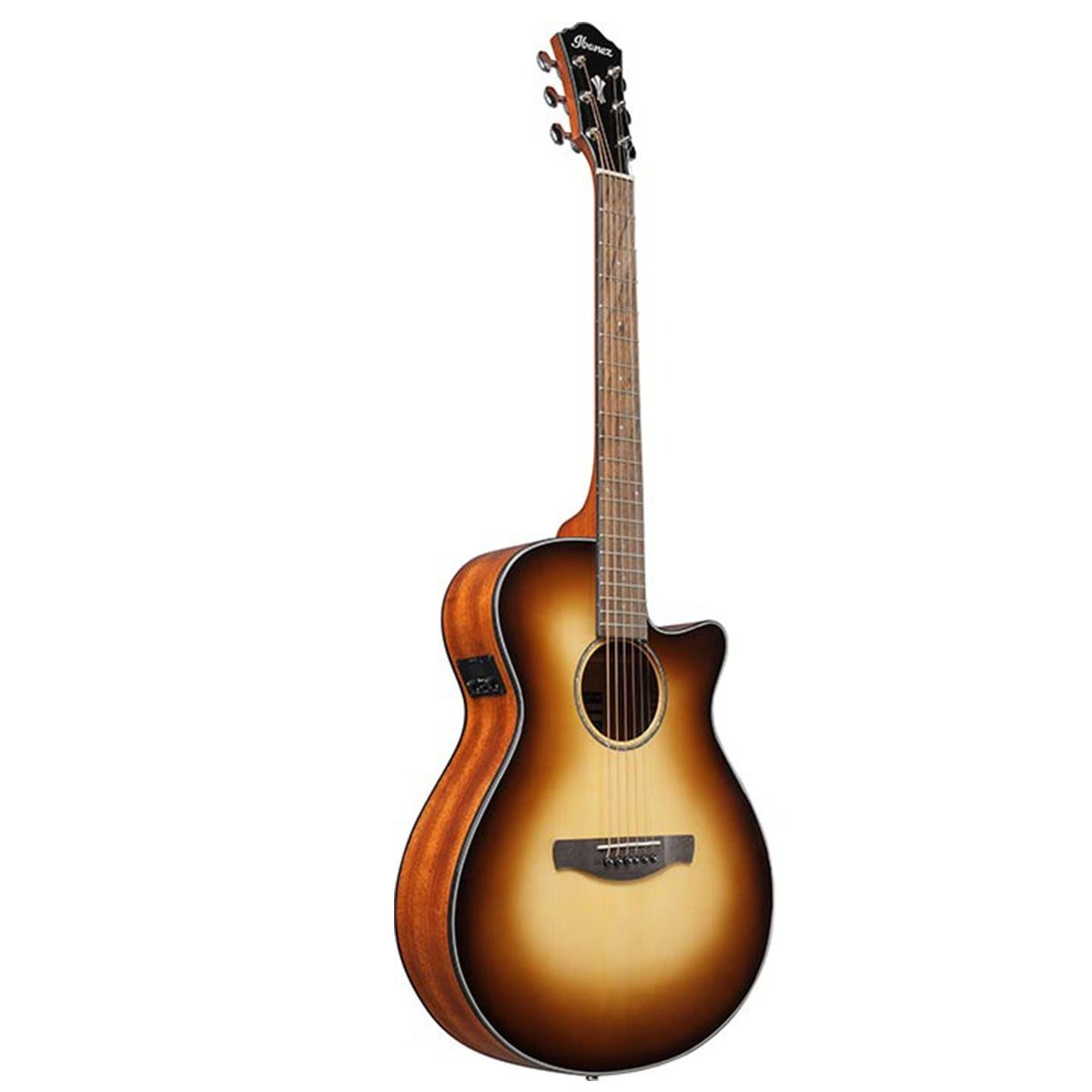 Ibanez AEG50 Acoustic Guitar AEG Gloss Dark Honey Burst w/ Pickup & Cutaway - AEG50DHH