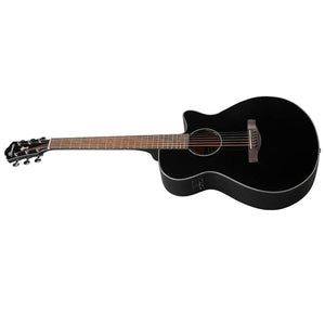 Ibanez AEG50 Acoustic Guitar AEG Gloss Black w/ Pickup & Cutaway - AEG50BK