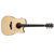 Ibanez ACFS300CE Acoustic Guitar Grand Concert Gloss Open Pore Natural w/ Pickup & Cutaway - ACFS300CEOPS