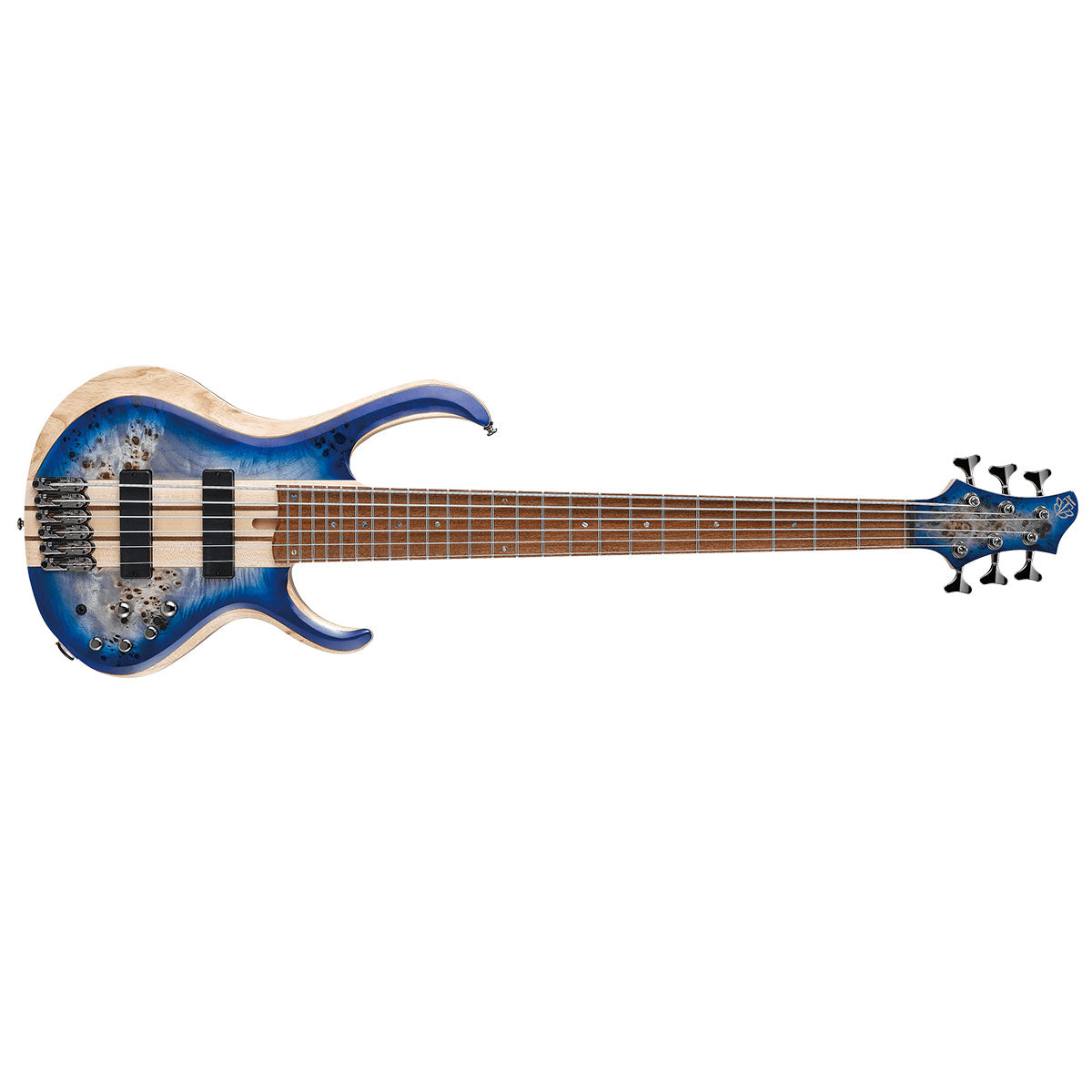 Ibanez Btb846 Bass Guitar 6 String Low Gloss Cerulean Blue Burst Belfield Music