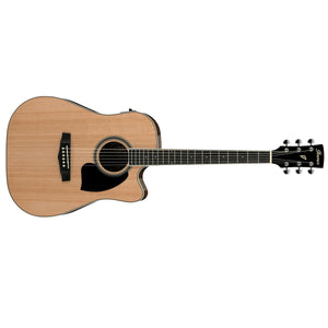 Ibanez PF15ECE Acoustic Guitar Dreadnought Natural High Gloss - PF15ECENT