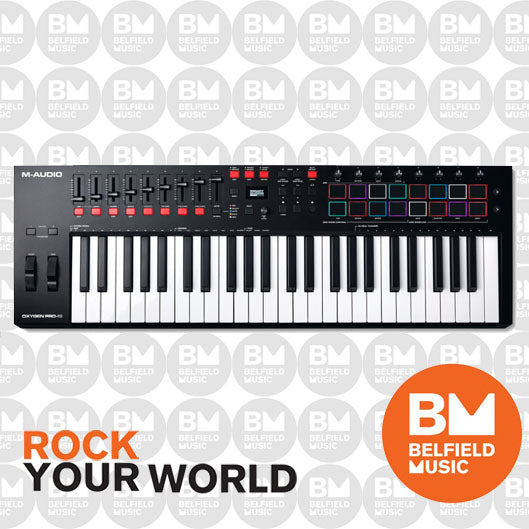 M-Audio Oxygen Pro 49 USB Controller Keyboard 49-Note - Buy Online