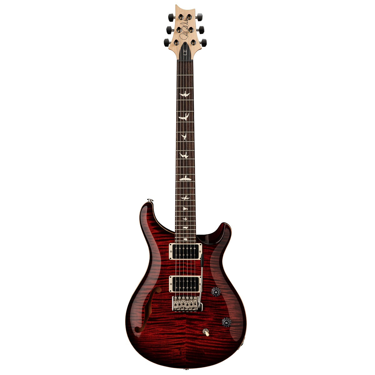 PRS Paul Reed Smith CE 24 Semi-Hollow Electric Guitar Fire Red Burst CE24SH