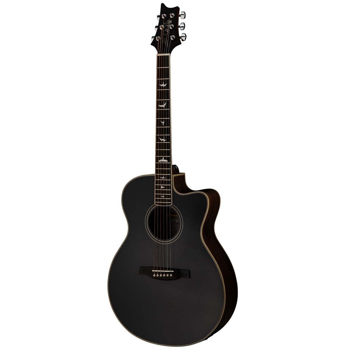 PRS Paul Reed Smith SE A20E Angelus Acoustic Guitar Black Top 