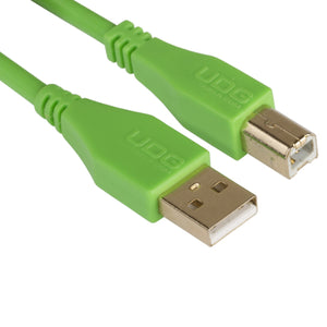 UDG Ultimate U95003 USB2 Cable A-B Green Straight 3m