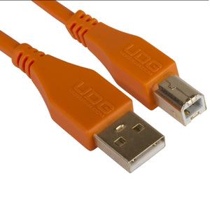 UDG Ultimate U95003 USB2 Cable A-B Orange Straight 3m