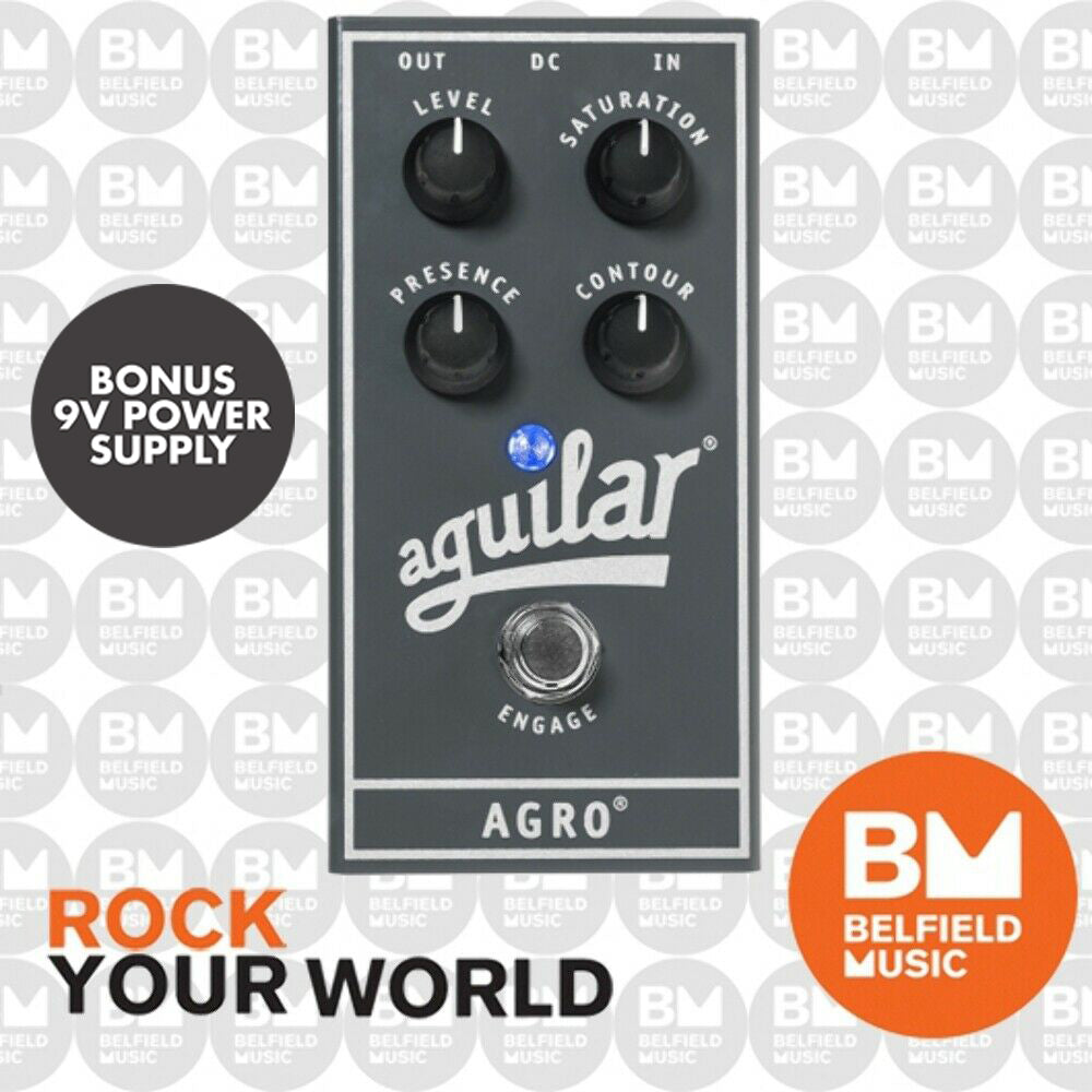 Aguilar Agro Bass Overdrive Effects Pedal - Buy Online