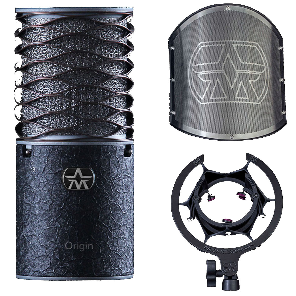 Aston Microphones Origin Black Bundle - Buy Online - Belfield Music