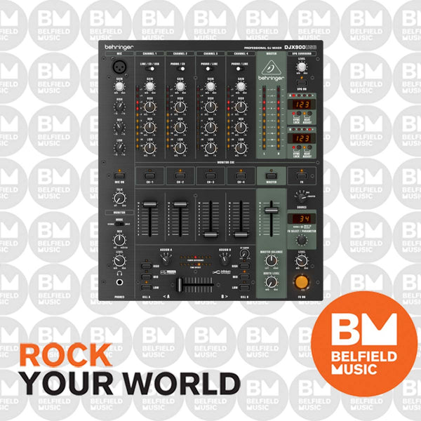Behringer DJX900USB Pro Mixer - Buy Online - Belfield Music