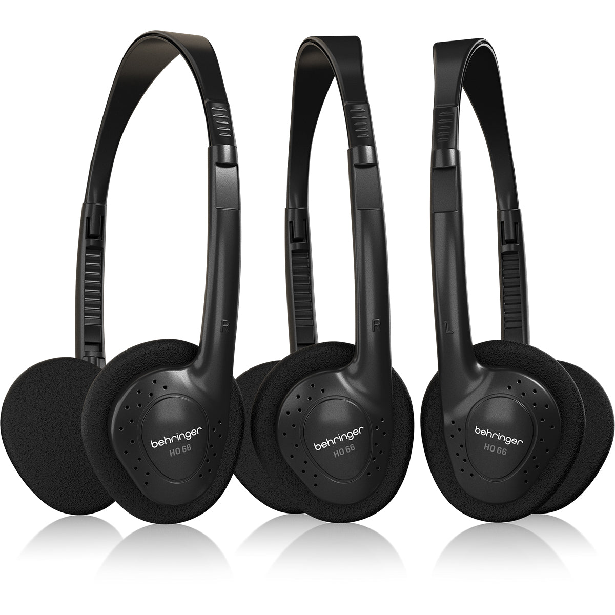 Behringer HO66 Stereo Headphones 3 Pack Buy Online Belfield Music