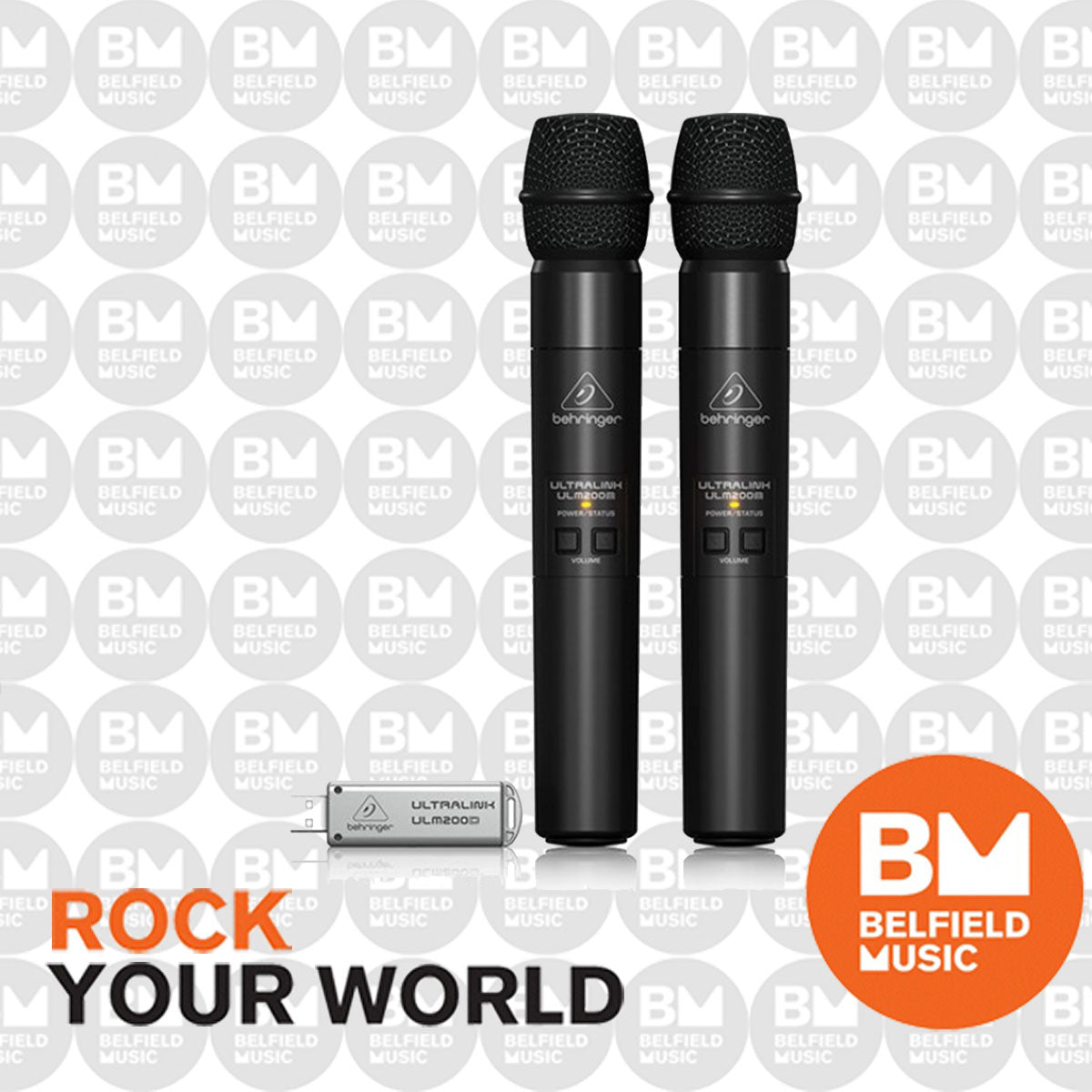 Behringer Ultralink ULM202USB Wireless Mic System Buy Online