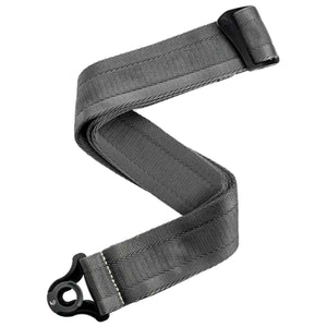 D'Addario Planet Waves 50BAL09 Guitar Strap Auto Lock Metal Grey