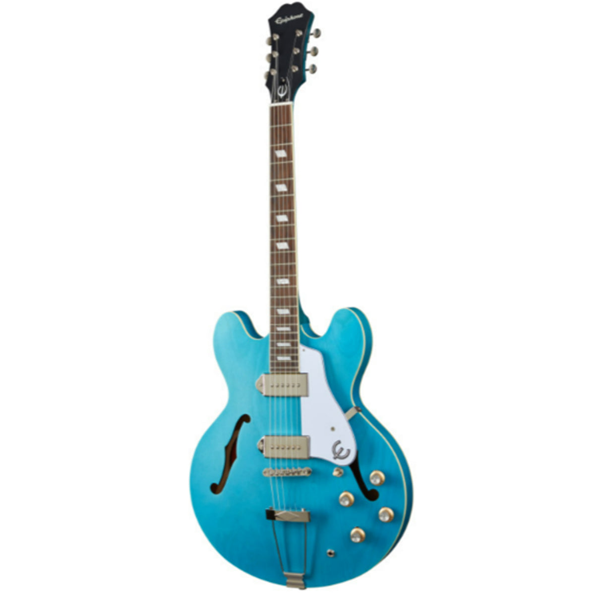 Epiphone Casino Worn Electric Guitar Semi-Hollow Worn Blue Denim