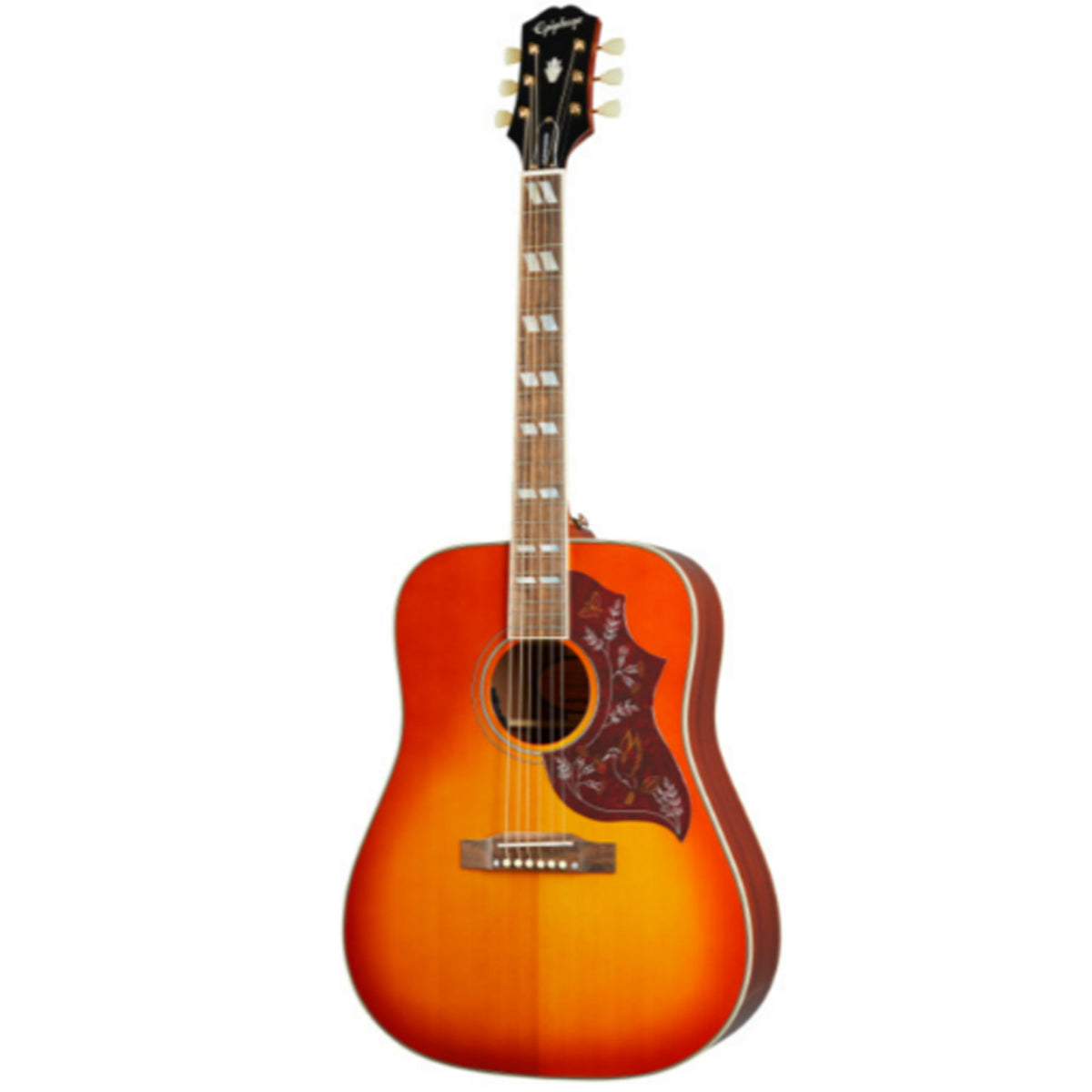 Epiphone Hummingbird Acoustic Guitar Aged Cherry Sunburst Gloss