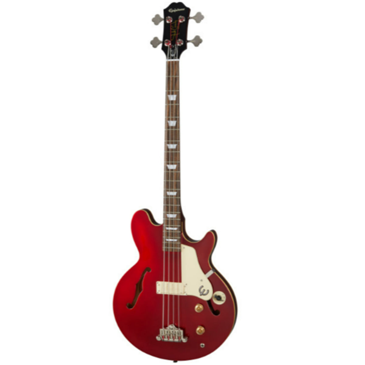 Epiphone Jack Casady Bass Guitar Semi-Hollow Sparkling Burgundy