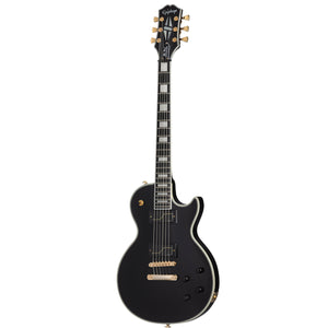 Epiphone Matt Heafy Signature Les Paul Custom Origins Electric Guitar Ebony w/ Hardcase - EILPCMKH6EBGH3