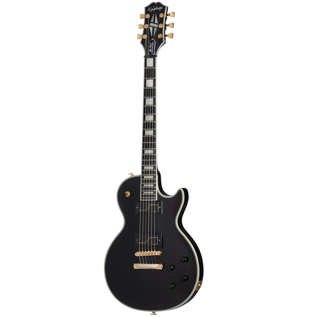 Epiphone Matt Heafy Signature Les Paul Custom Origins Electric Guitar Left Handed Ebony w/ Hardcase