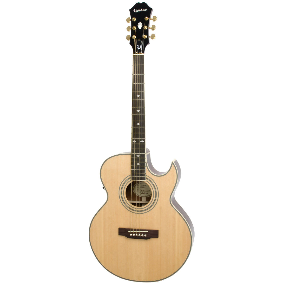 Epiphone Performer PR-5E Acoustic Guitar Natural w/ Fishman PRESYS II Pickup - EEP5NAGH1