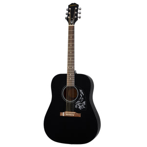 Epiphone Starling Square Shoulder Acoustic Guitar Ebony - EASTAREBCH1