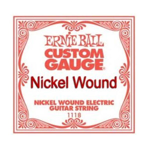 Ernie Ball 1132 Single Guitar String Plain Steel 0.032 Acous/Elec