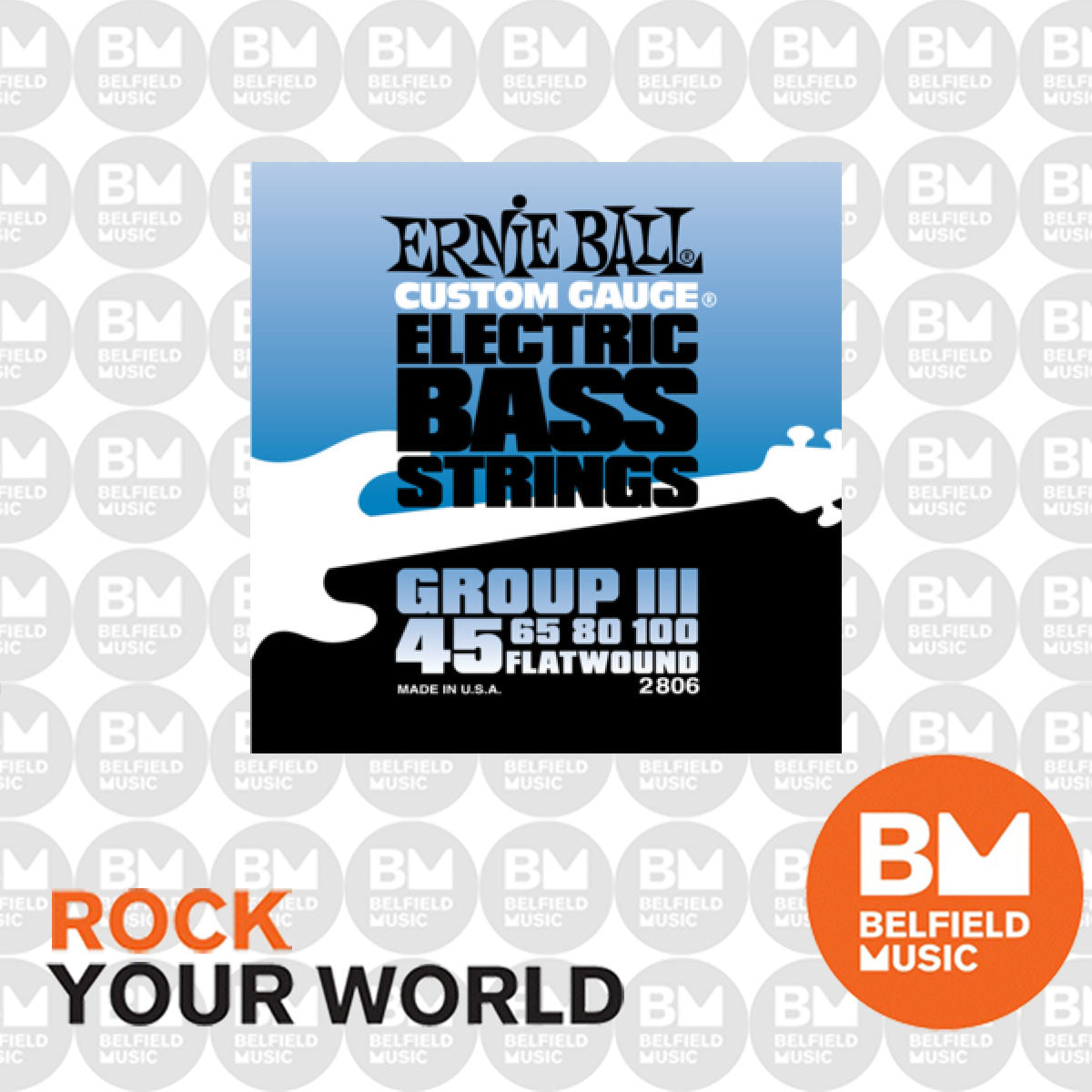 Ernie ball deals group iii flatwound