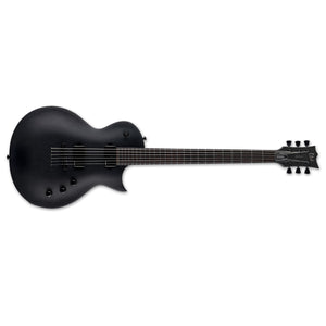 ESP LTD EC-1000 Baritone Eclipse Electric Guitar Charcoal Metallic Satin w/ Fishmans