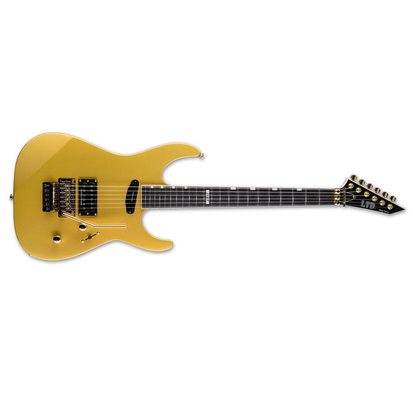 ESP LTD MIRAGE Deluxe 87 Electric Guitar Metallic Gold w/ Floyd 