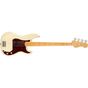 Fender American Professional II Precision Bass Guitar Maple Fingerboard Olympic White - 0193932705