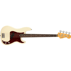 Fender American Professional II Precision Bass Guitar Rosewood Fingerboard Olympic White - 0193930705