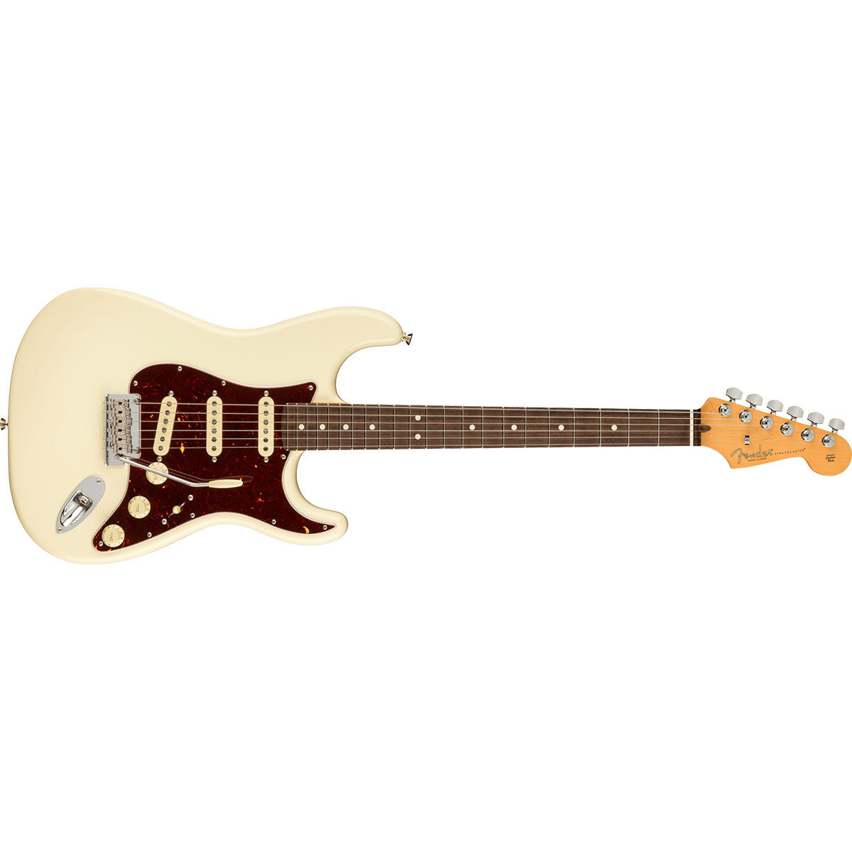 Fender American Professional II Stratocaster Electric Guitar Rosewood Fingerboard Olympic White - 0113900705