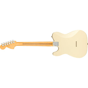 Fender American Professional II Telecaster Electric Guitar Deluxe Maple Fingerboard Olympic White - 0113962705