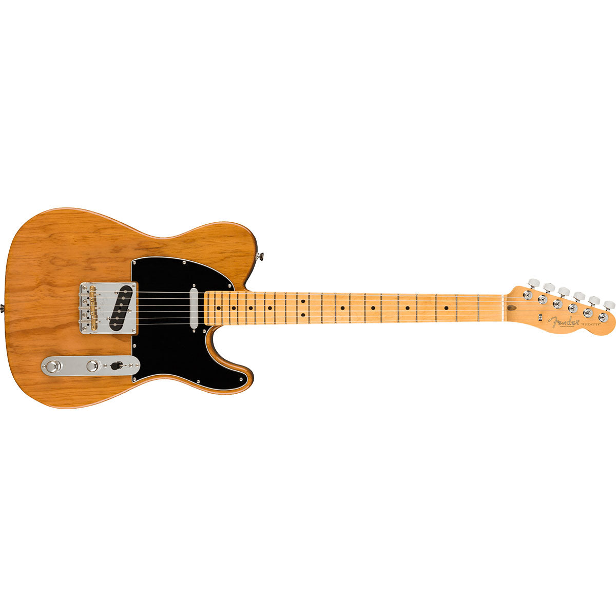 Fender American Professional II Telecaster Electric Guitar Maple Fingerboard Roasted Pine - 0113942763