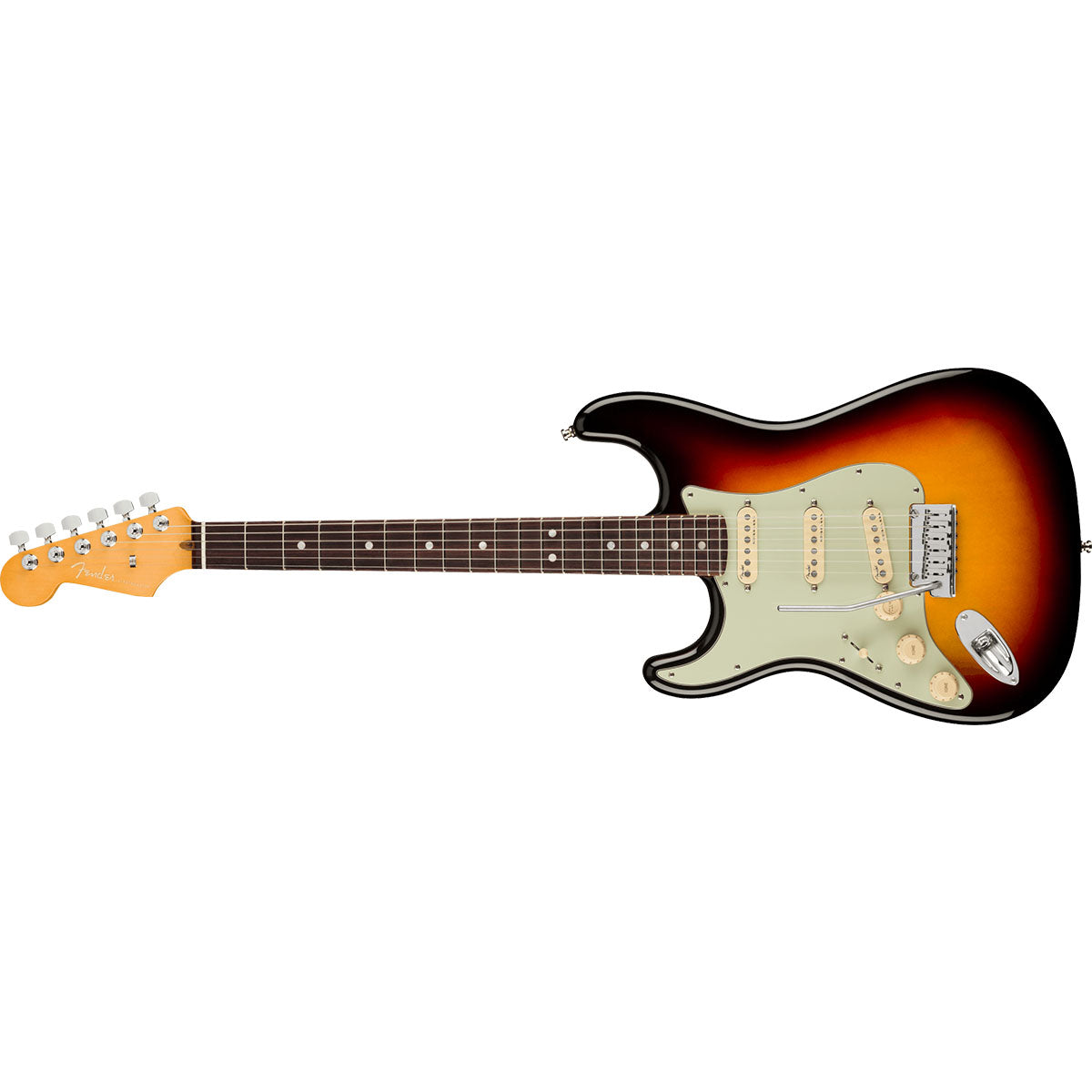 Fender American Ultra Stratocaster Electric Guitar Left Hand Rosewood Fingerboard Ultraburst - 0118130712